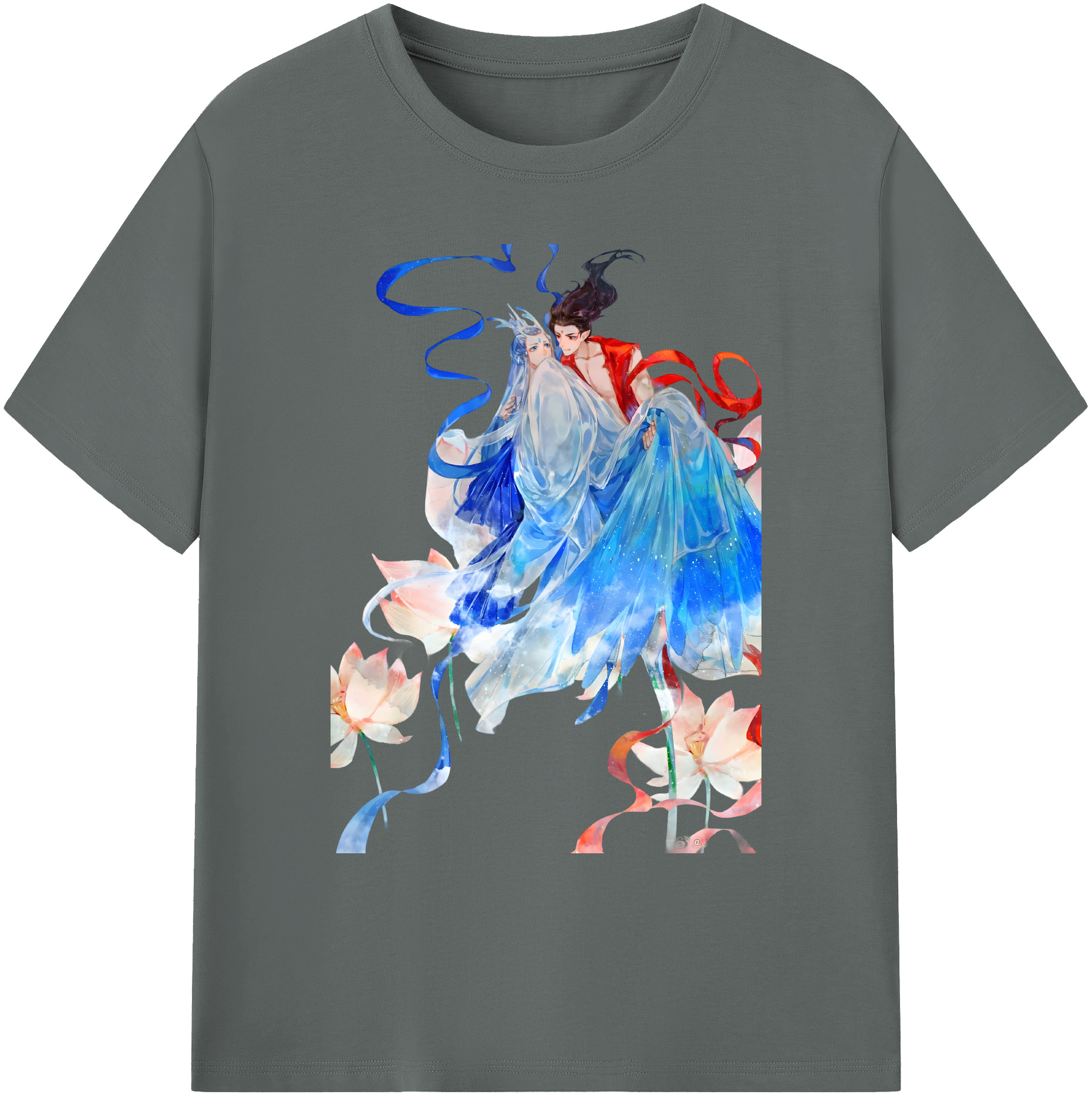 （画像用） Ne Zha 2 ナタ 魔童の大暴れ 綿100％ メンズ半袖Tシャツ｜肌触りやわらか＆通気性